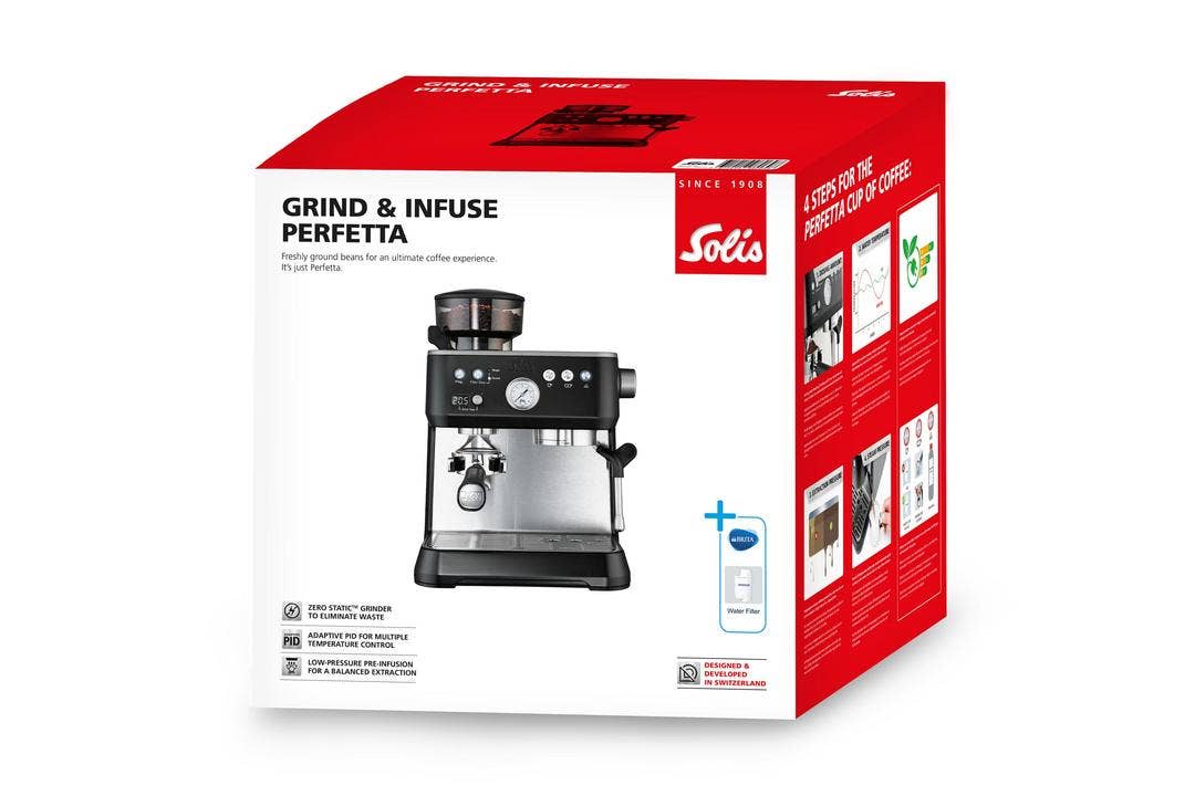 Solis Grind & Infuse Perfetta (Noir)