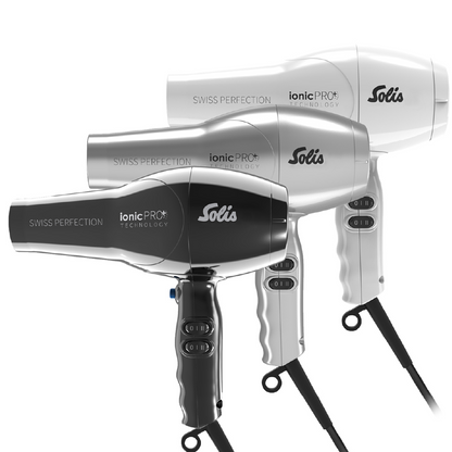 Sèche-cheveux Solis Swiss Perfection 360° ionicPRO (Argent)