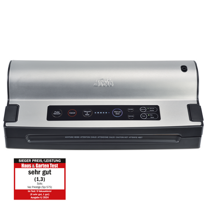 Appareil de Mise Sous Vide Solis Vac Prestige