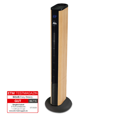 Solis Ventilateur Easy Breezy Effet Bois