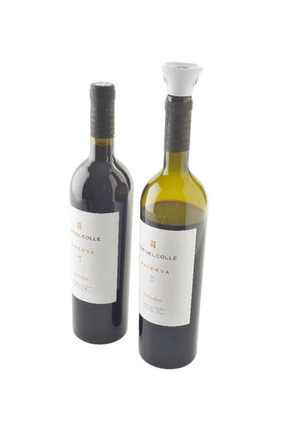 Les 2 bouchons à vin sous vide Solis