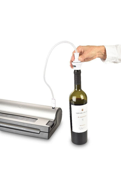 Les 2 bouchons à vin sous vide Solis