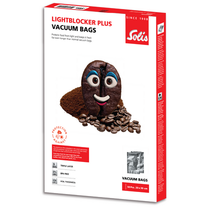 Solis Sacs sous vide LightBlocker Plus - 20 x 30 cm