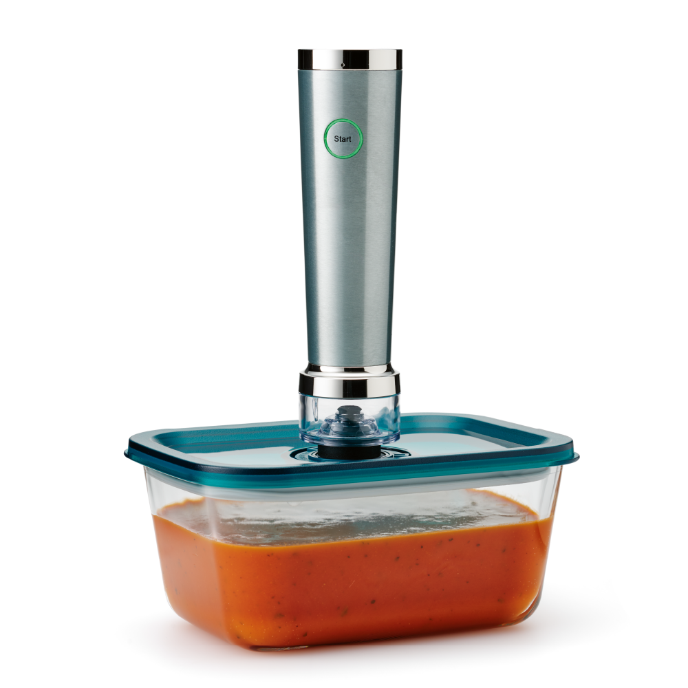 Récipient Sous Vide en Verre Solis Crystal Vac (1150ml)