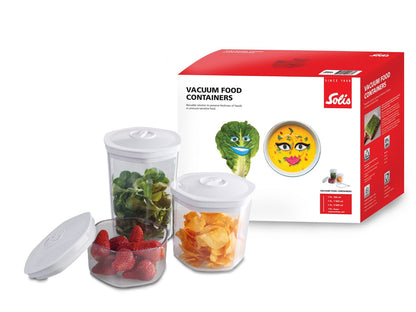 Les récipients sous vide Solis (Lot de 3)