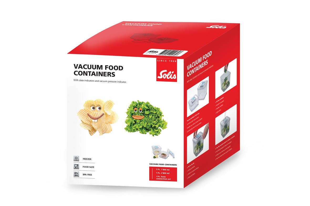 Les récipients sous vide Solis (Lot de 2)