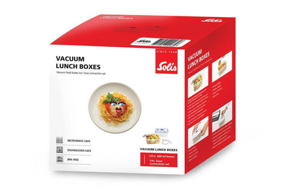 Les boîtes à déjeuner sous vide Solis (Lot de 2)