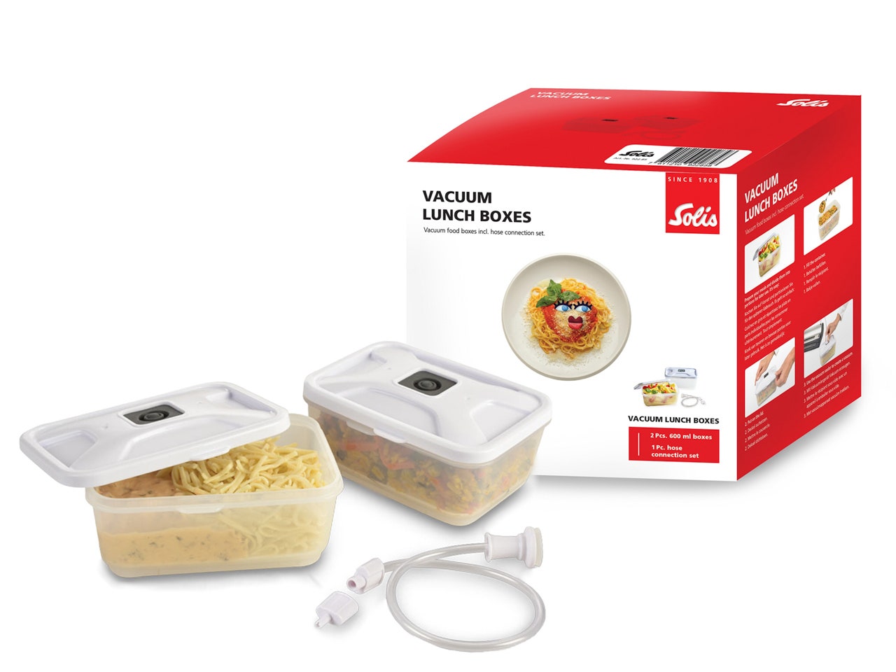 Les boîtes à déjeuner sous vide Solis (Lot de 2)