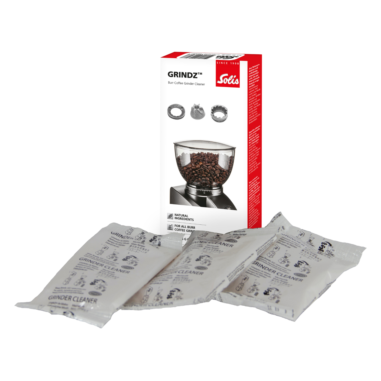 Solis Nettoyant Grindz™  (3 sachets)