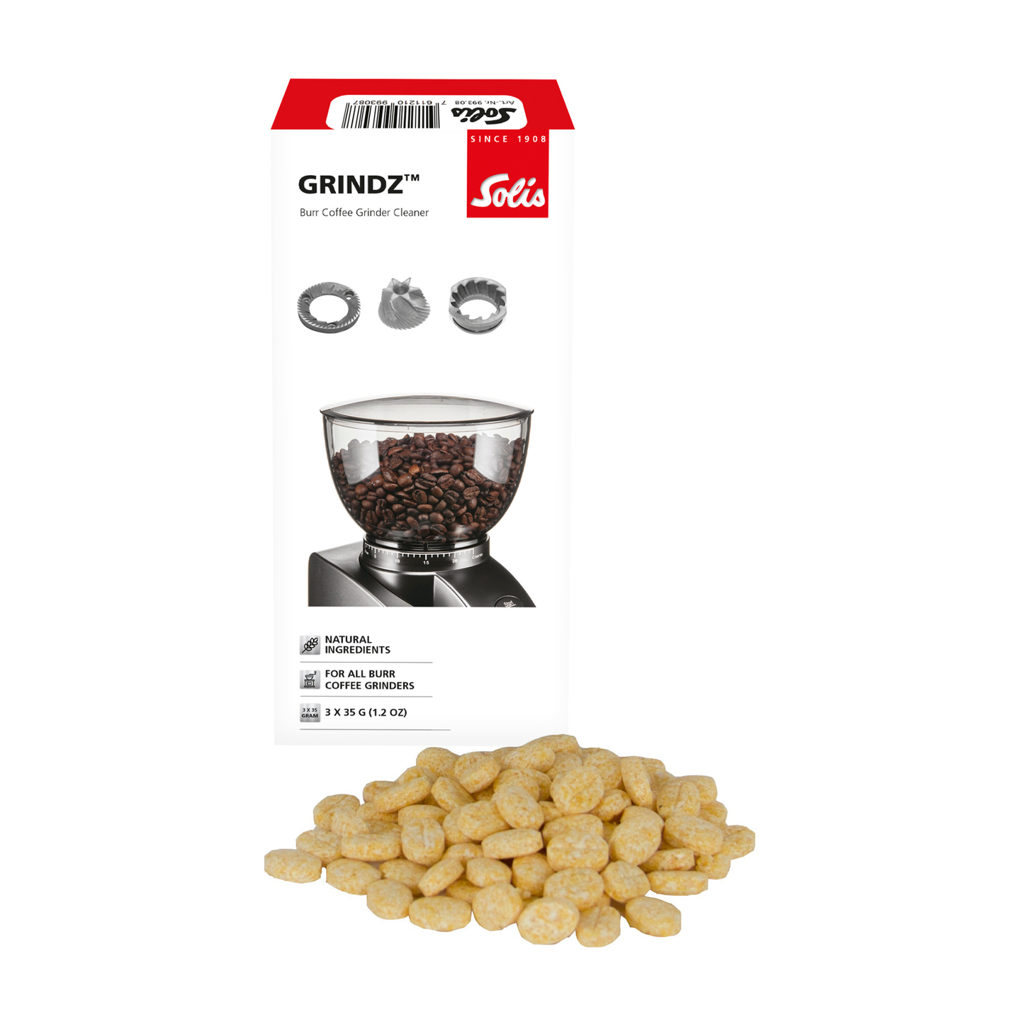 Solis Nettoyant Grindz™  (3 sachets)