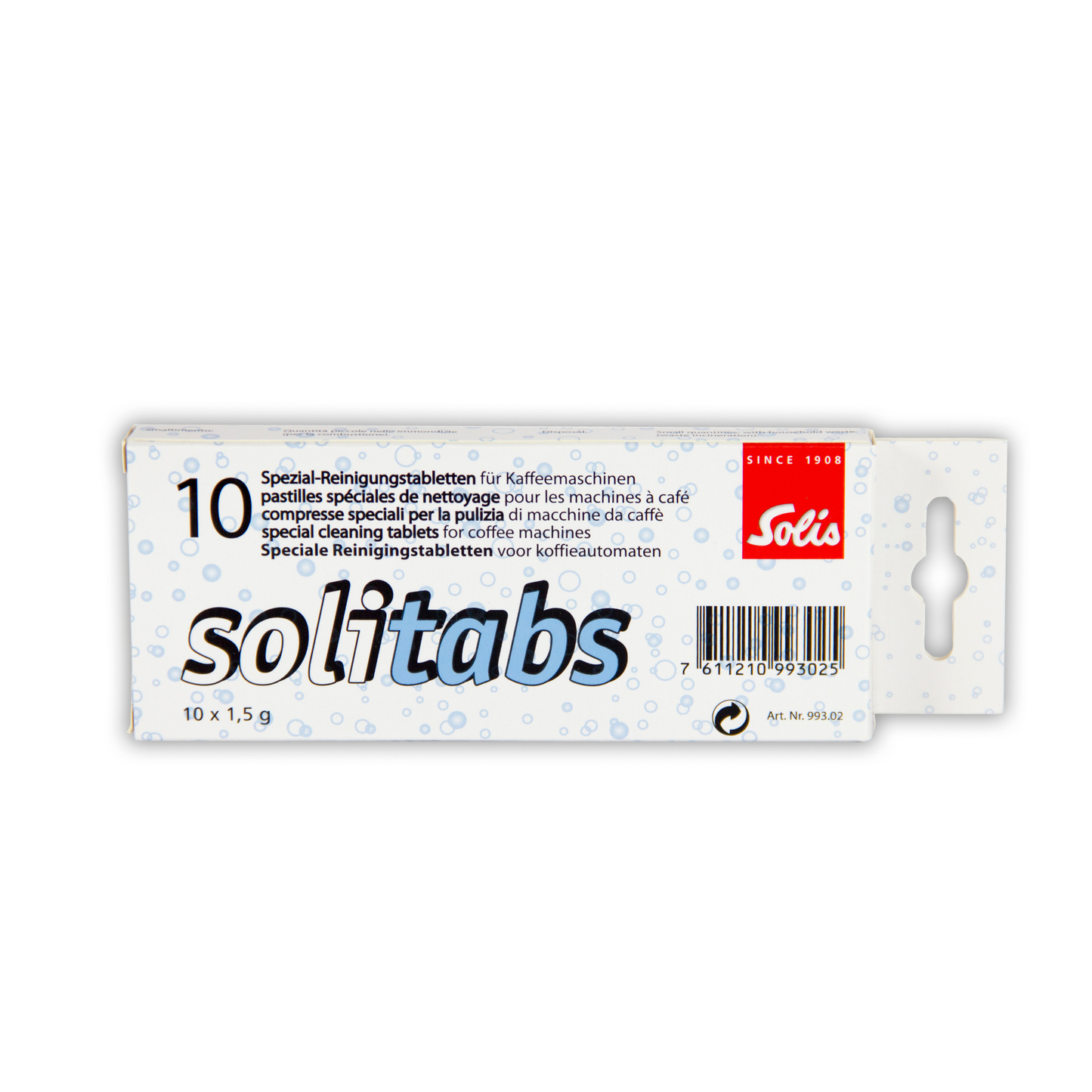 Solis Solitabs - 10 pastilles de nettoyage