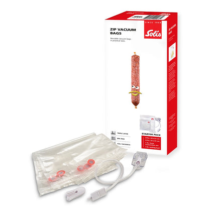 Sacs Sous Vide Solis Zip kit de démarrage