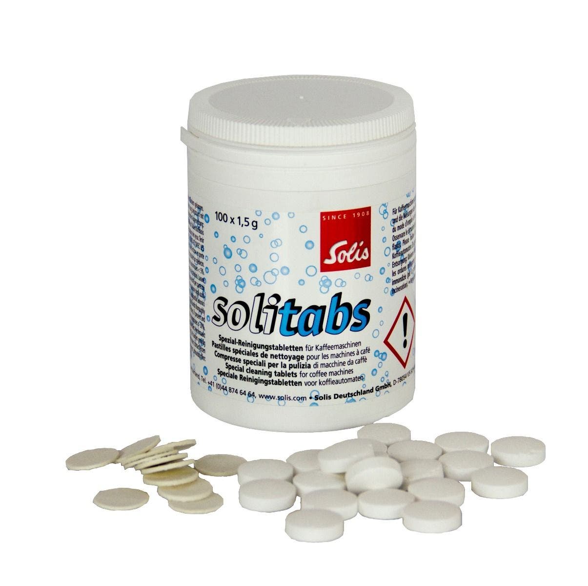 Solis Solitabs - 100 pastilles de nettoyage